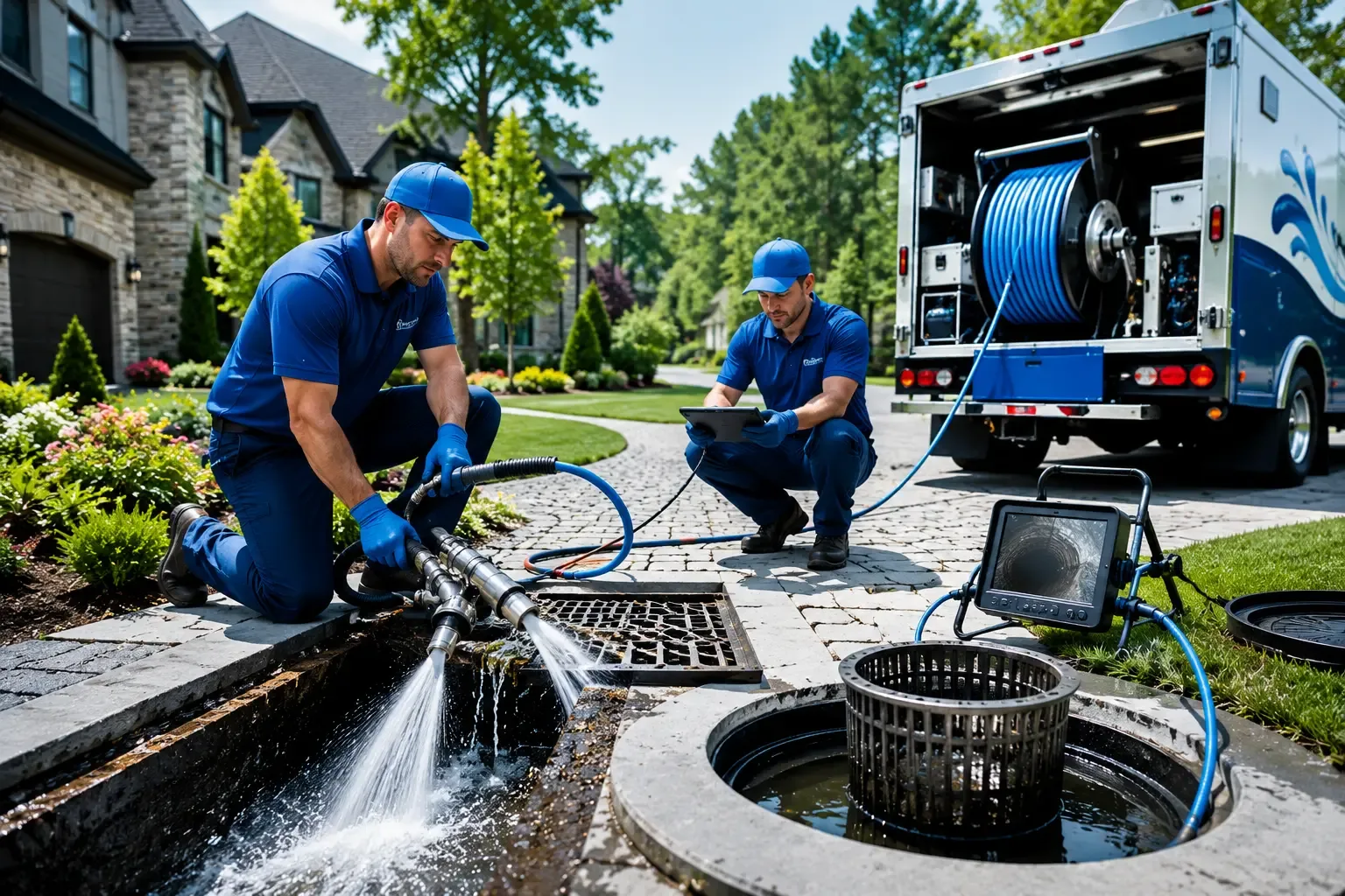 Local outdoor drain cleaning professionals in Portsmouth, NH